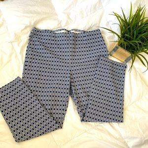 Chico’s cotton pants with elastic waistband